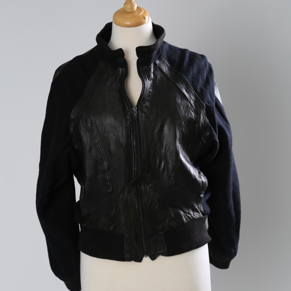 Faux Leather Jacket - Picture 1 of 3